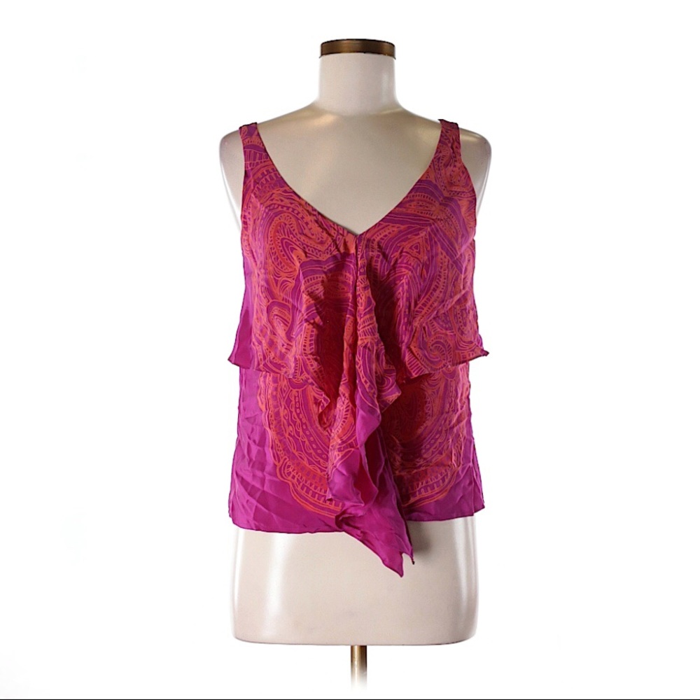 Last Call! EUC Amanda Uprichard silk blouse, S